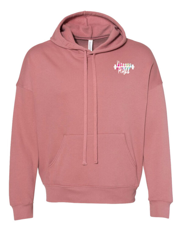 Sponge Fleece Drop Shoulder Hoodie