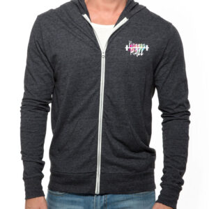 Full-Zip Light Hoodie Unisex Triblend